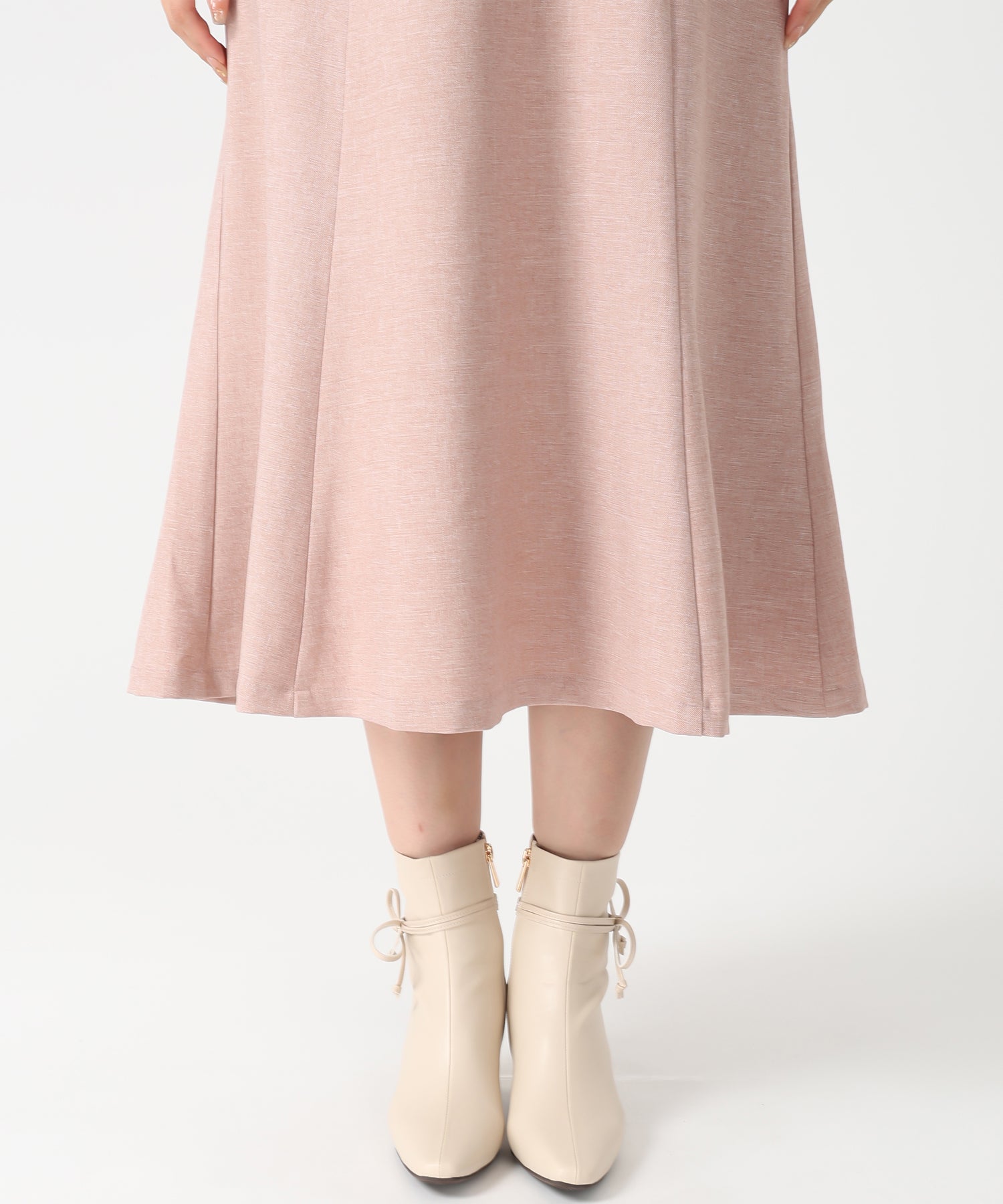 ミッシュマッシュ MISCH MASCH 2025秋冬新作 フリルカラーマーメイドワンピース MM547411 (BLACK) BLACK