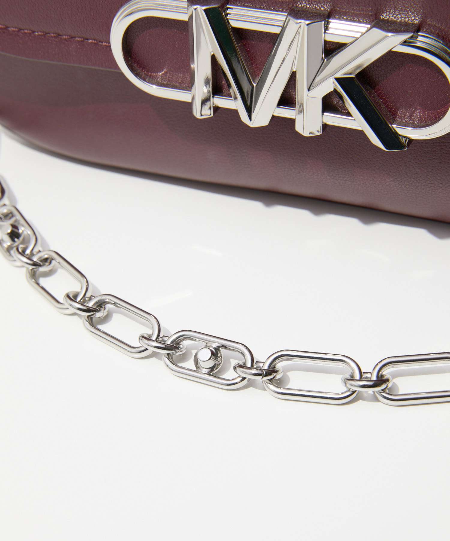 マイケルコース MICHAEL KORS マイケルコース MICHAEL KORS PARKER パーカー MD SADDLE MSGR ミディアム レザー メッセンジャーバッグ 30F2S7PC5L ショルダーバッグ レディース バッグ (MERLOT/メルロー) MERLOT/メルロー