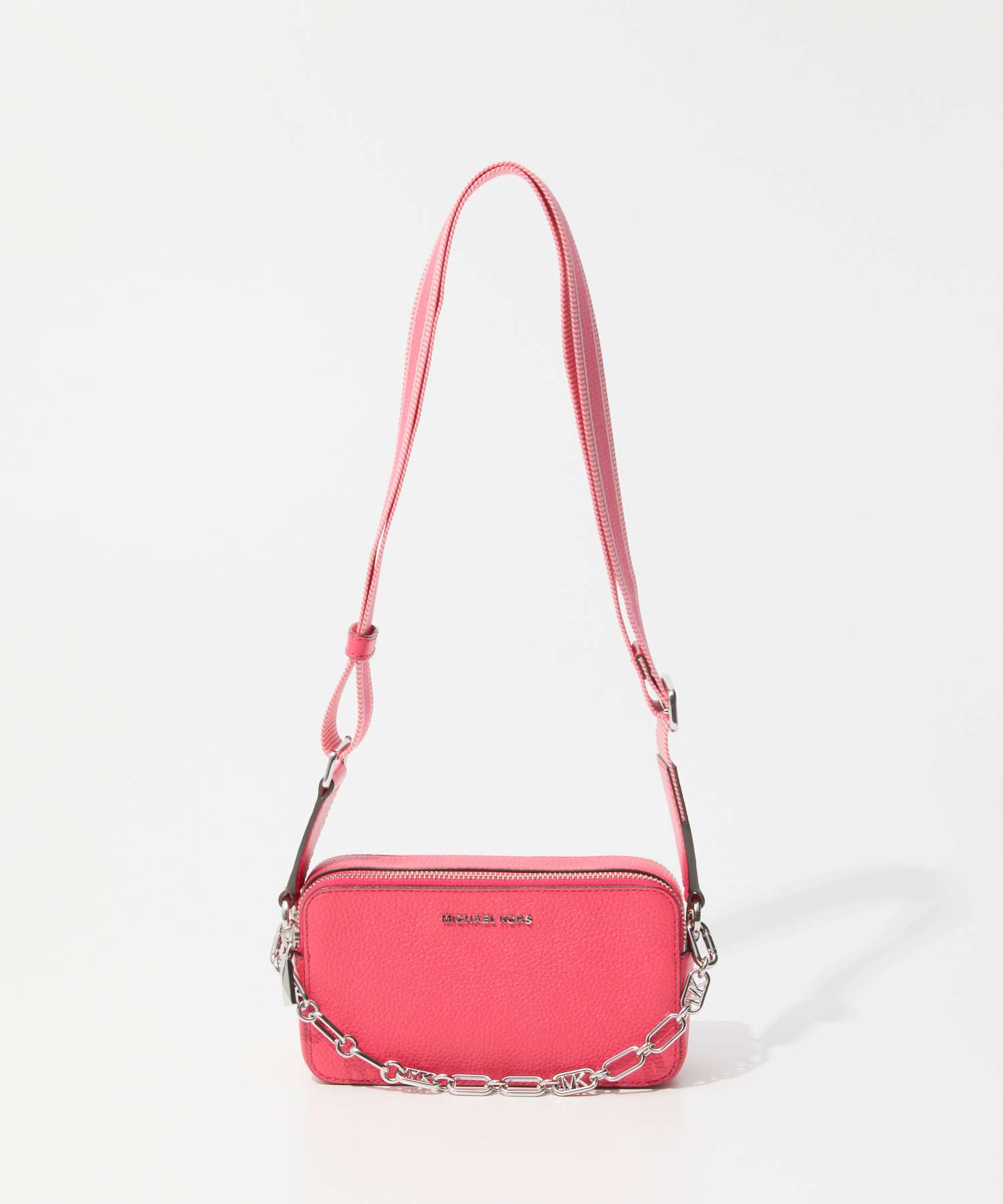 マイケルコース MICHAEL KORS マイケルコース MICHAEL KORS JET SET ジェットセット SM DBL ZP CAMRA CHN XBODY カメラバッグ 32S3SJ6C1L ショルダーバッグ (PINK/ピンク) PINK/ピンク