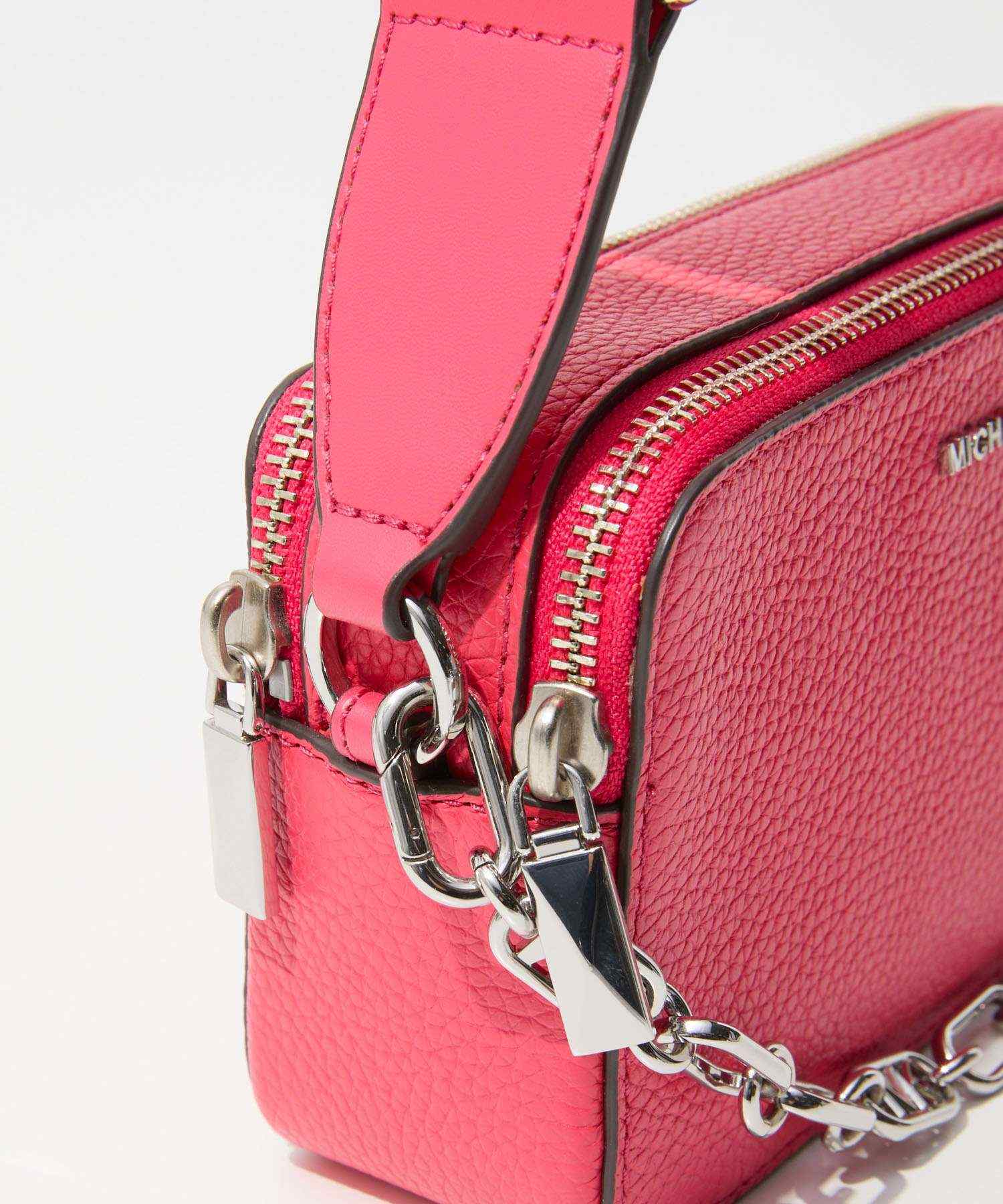 マイケルコース MICHAEL KORS マイケルコース MICHAEL KORS JET SET ジェットセット SM DBL ZP CAMRA CHN XBODY カメラバッグ 32S3SJ6C1L ショルダーバッグ (PINK/ピンク) PINK/ピンク
