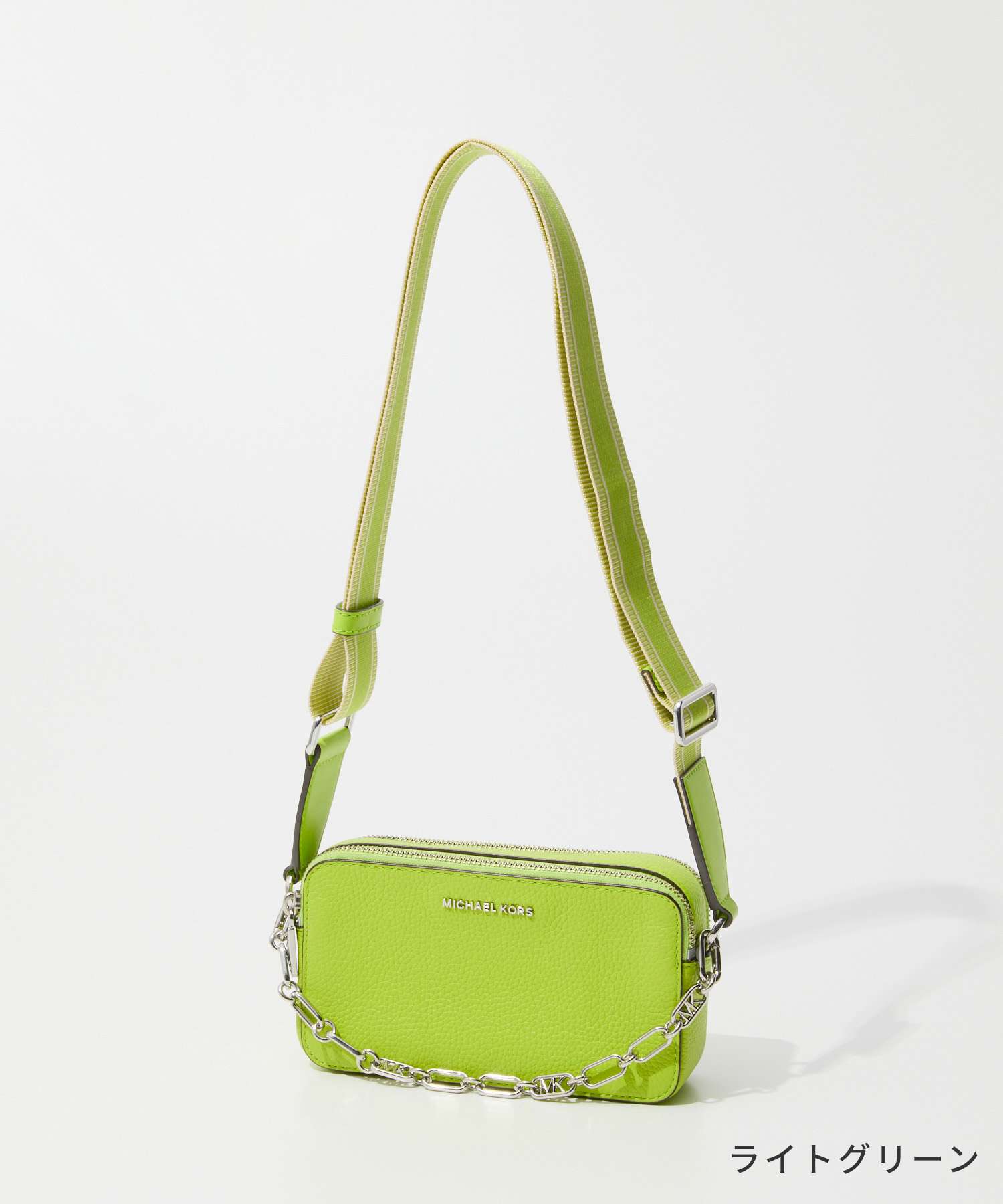 マイケルコース MICHAEL KORS マイケルコース MICHAEL KORS JET SET ジェットセット SM DBL ZP CAMRA CHN XBODY カメラバッグ 32S3SJ6C1L ショルダーバッグ (PINK/ピンク) PINK/ピンク