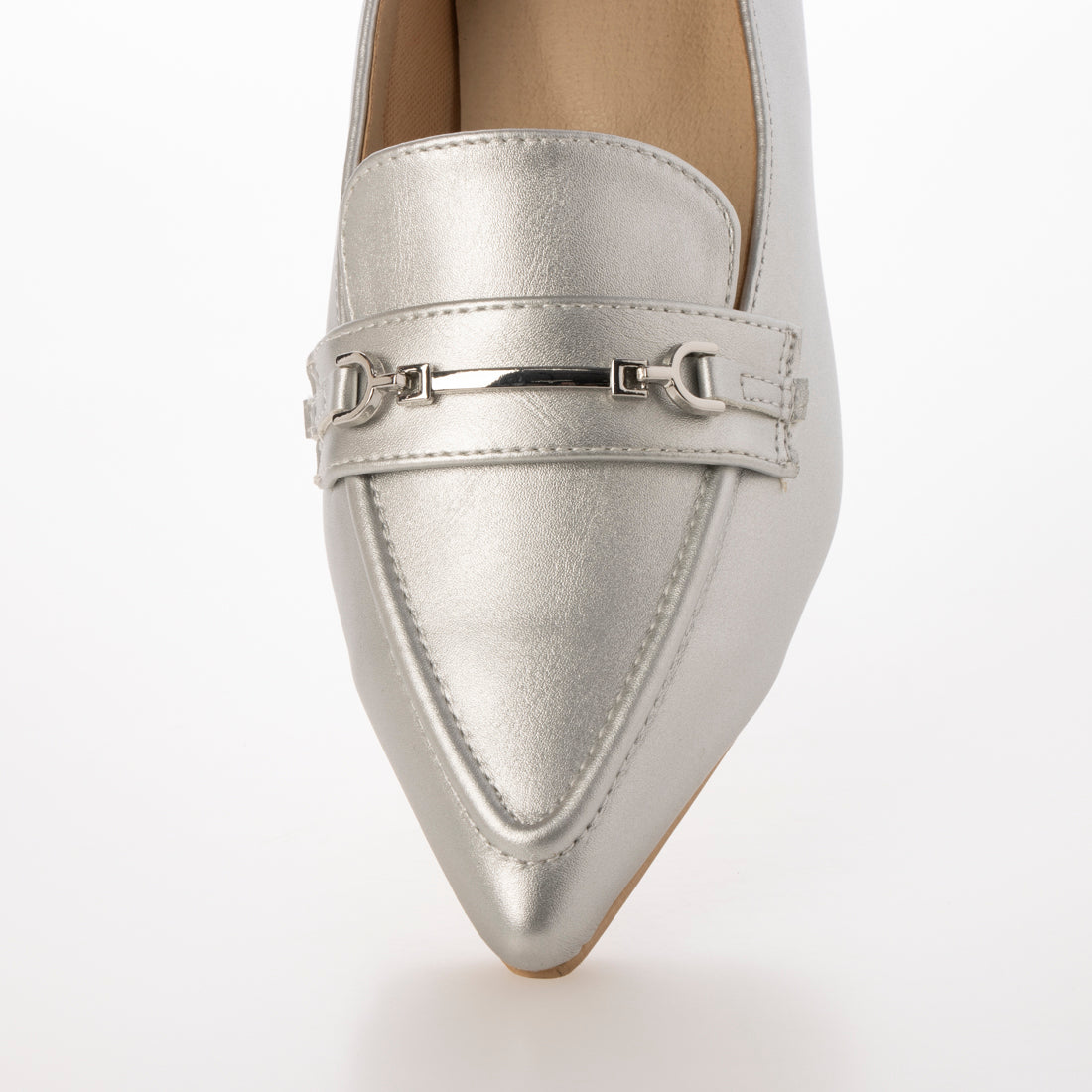 MiniA Minia Pointed Toe Bit Loafer