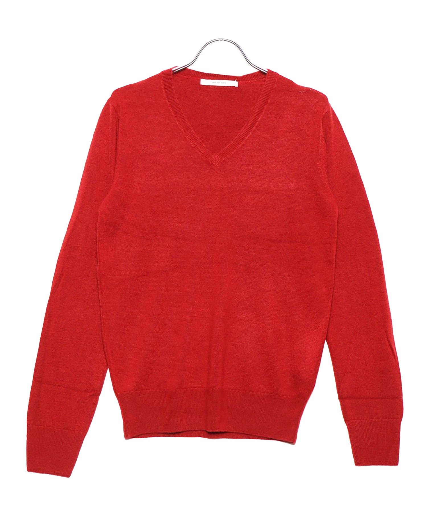 mili an deni Cashmere touch V-neck knit sweater