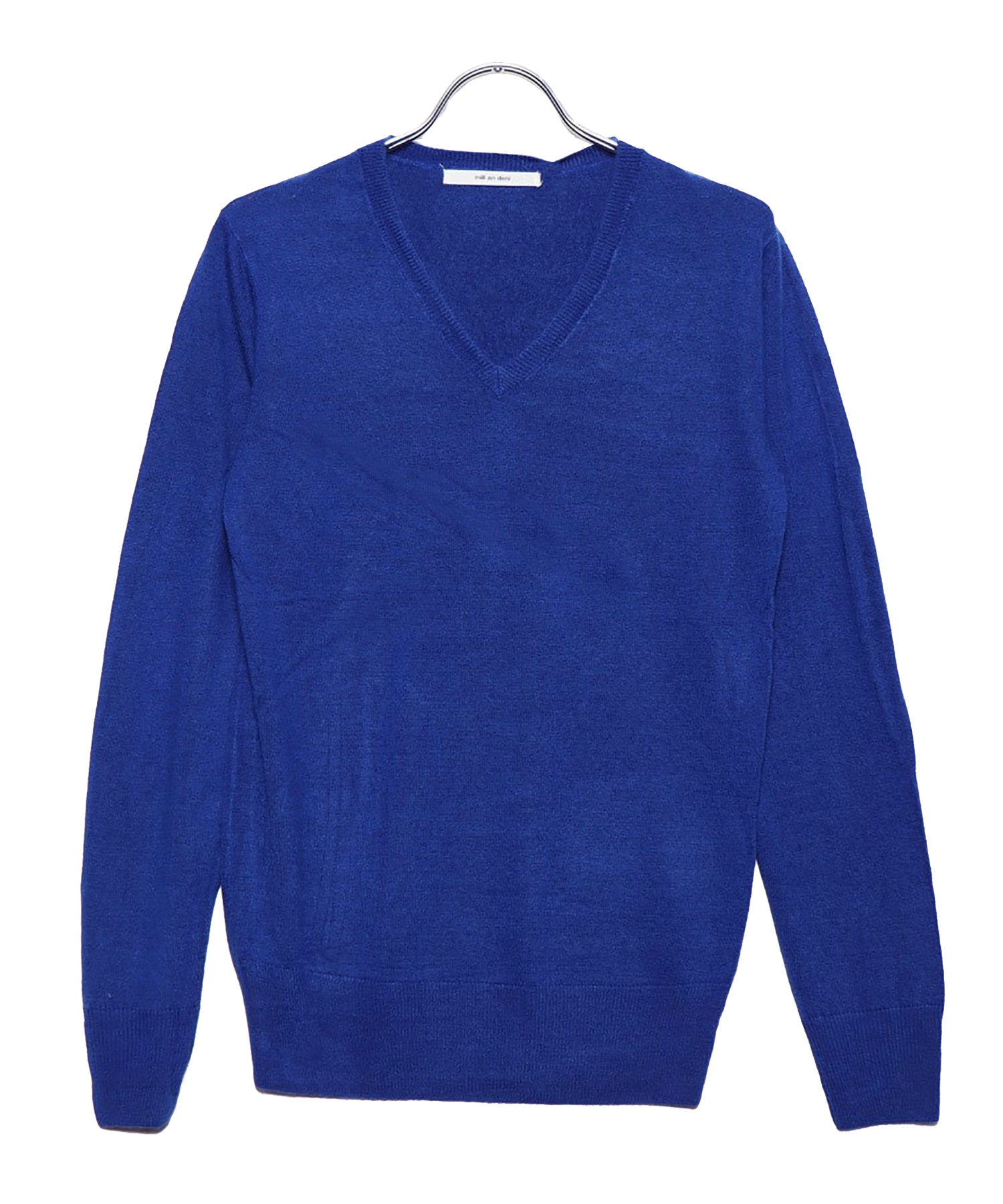 mili an deni Cashmere touch V-neck knit sweater