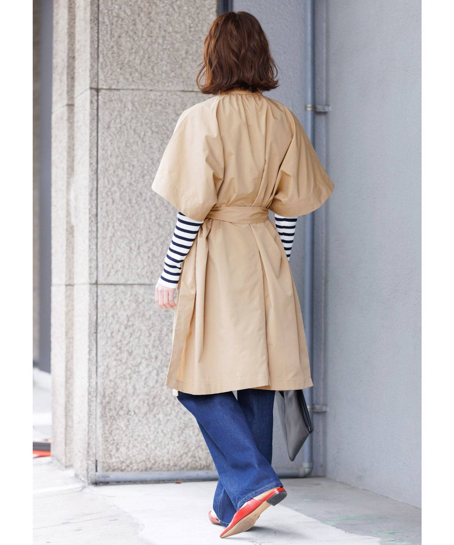 Miliande ni Cape Poncho Coat Women's Outer Trench Coat Spring Coat
