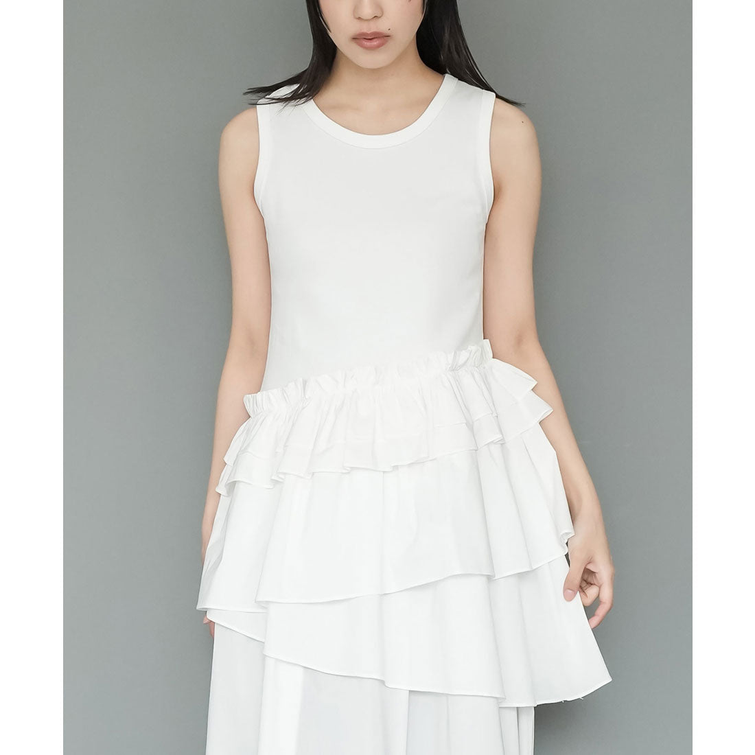 ミリアンデニ mili an deni ノースリフリルワンピース (OW) OW