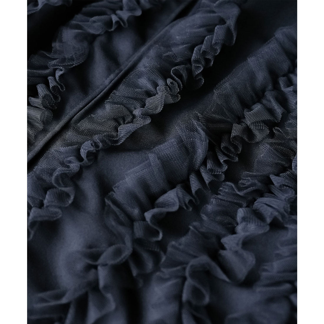 ミリアンデニ mili an deni チュールフリルベスト (WH) WH