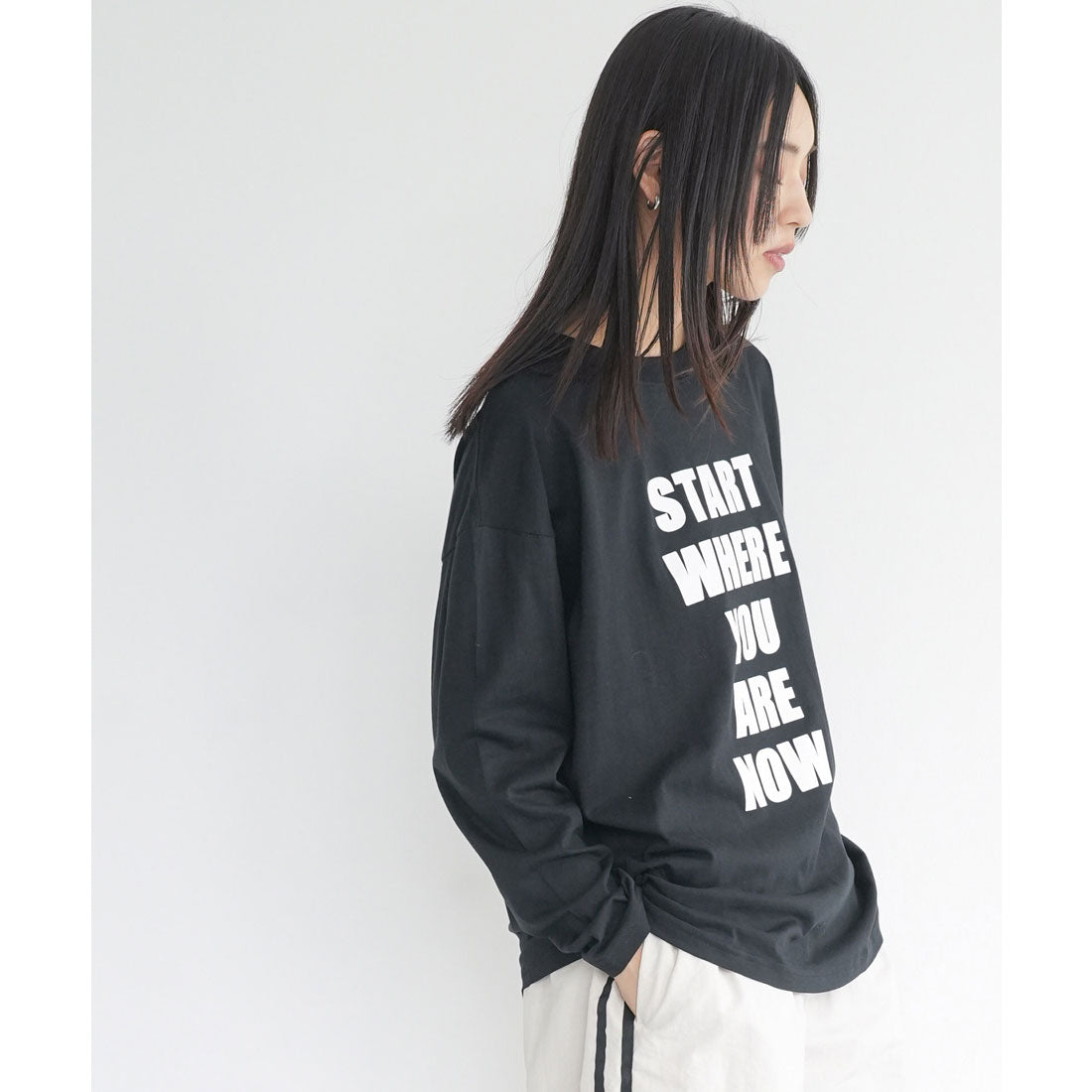 ミリアンデニ mili an deni ビッグロゴロンT (BK) BK