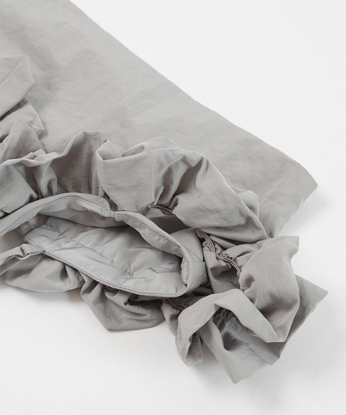 ミエット miette ギャザーフリルオフショルビスチェ (ブラック) ブラック