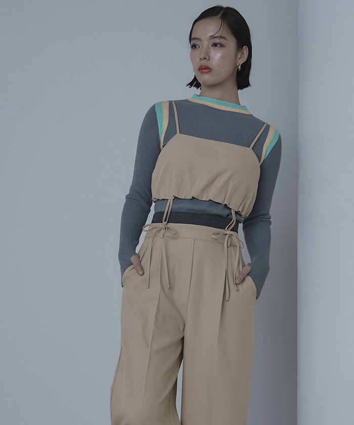 ミエット miette バルーンビスチェセットアップ