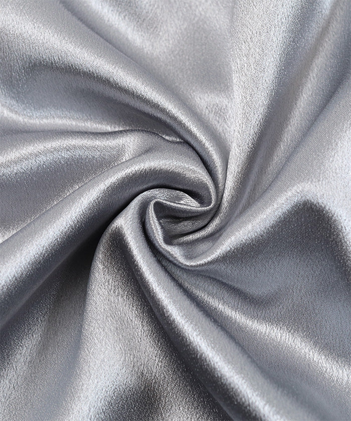 ミエット miette フロントジップシャーリングスカート (ブラック) ブラック