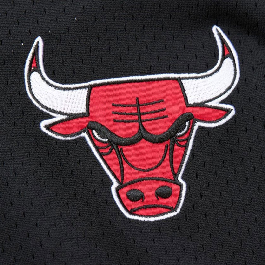 ミッチェルアンドネス mitchell & ness Mitchell & Ness Fashion Mesh V-Neck Vintage Logo Chicago Bulls(ミッチェルアンドネス ファッション メッシュ Vネック シカゴ ブルズ) (ブラック) ブラック