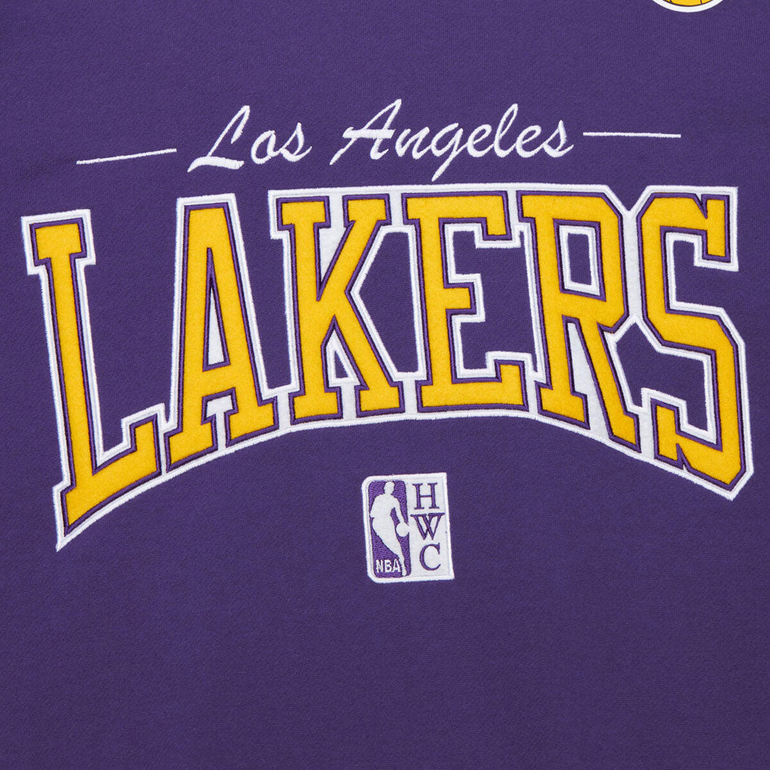 ミッチェルアンドネス mitchell & ness Mitchell & Ness NBA THERE AND BACK 2.0 CREW FLEECE VINTAGE LOGO(ミッチェル&ネス NBA THERE AND BACK 2.0 クルー (LAKERS) LAKERS