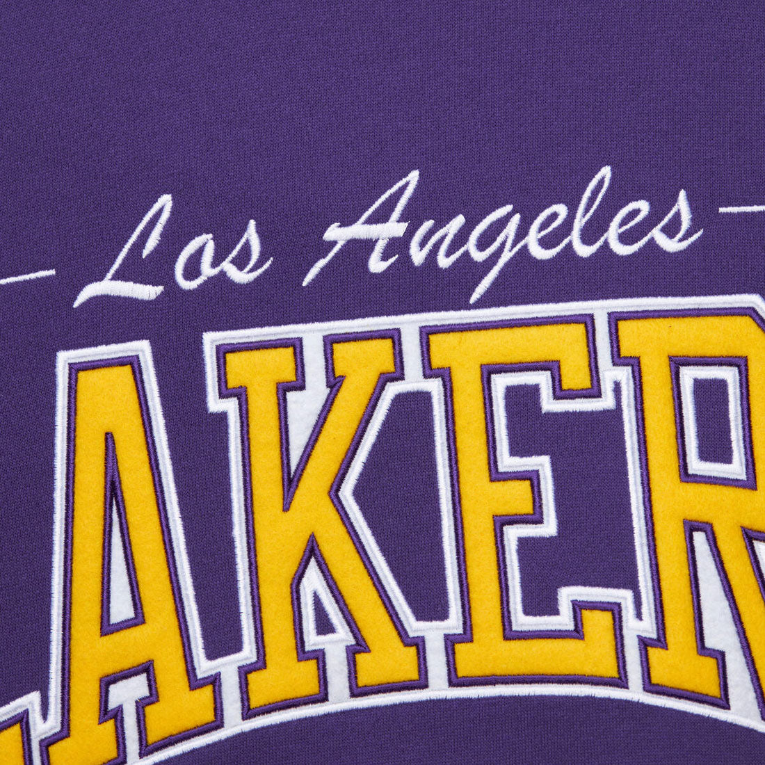 ミッチェルアンドネス mitchell & ness Mitchell & Ness NBA THERE AND BACK 2.0 CREW FLEECE VINTAGE LOGO(ミッチェル&ネス NBA THERE AND BACK 2.0 クルー (LAKERS) LAKERS