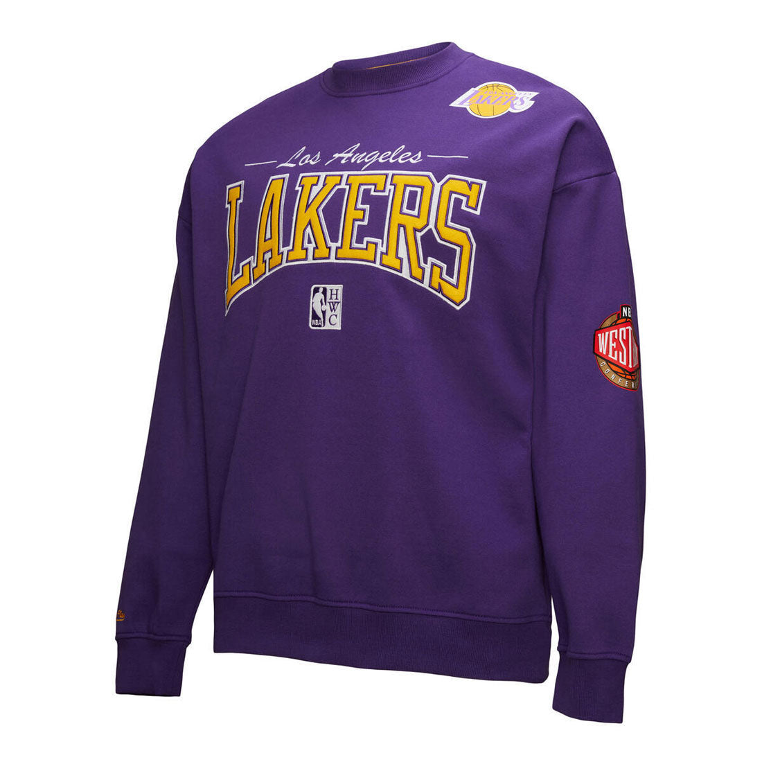 ミッチェルアンドネス mitchell & ness Mitchell & Ness NBA THERE AND BACK 2.0 CREW FLEECE VINTAGE LOGO(ミッチェル&ネス NBA THERE AND BACK 2.0 クルー (LAKERS) LAKERS