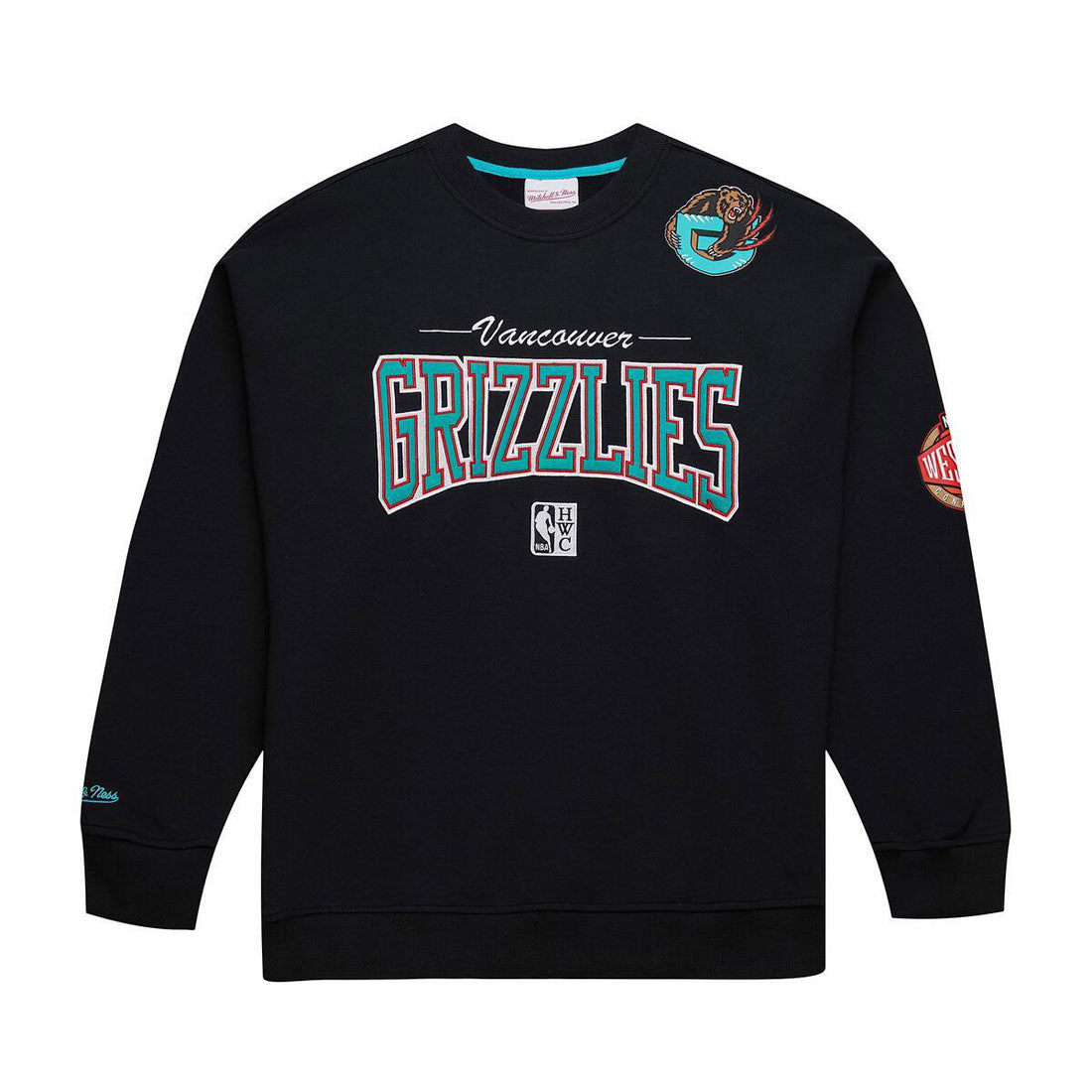 ミッチェルアンドネス mitchell & ness Mitchell & Ness NBA THERE AND BACK 2.0 CREW FLEECE VINTAGE LOGO(ミッチェル&ネス NBA THERE AND BACK 2.0 クルー (GRIZZLIES) GRIZZLIES