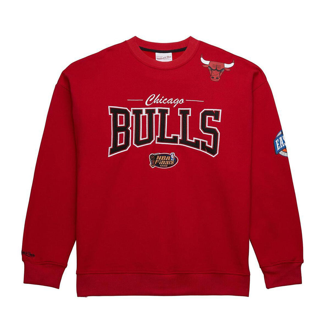ミッチェルアンドネス mitchell & ness Mitchell & Ness NBA THERE AND BACK 2.0 CREW FLEECE VINTAGE LOGO(ミッチェル&ネス NBA THERE AND BACK 2.0 クルー (BULLS) BULLS