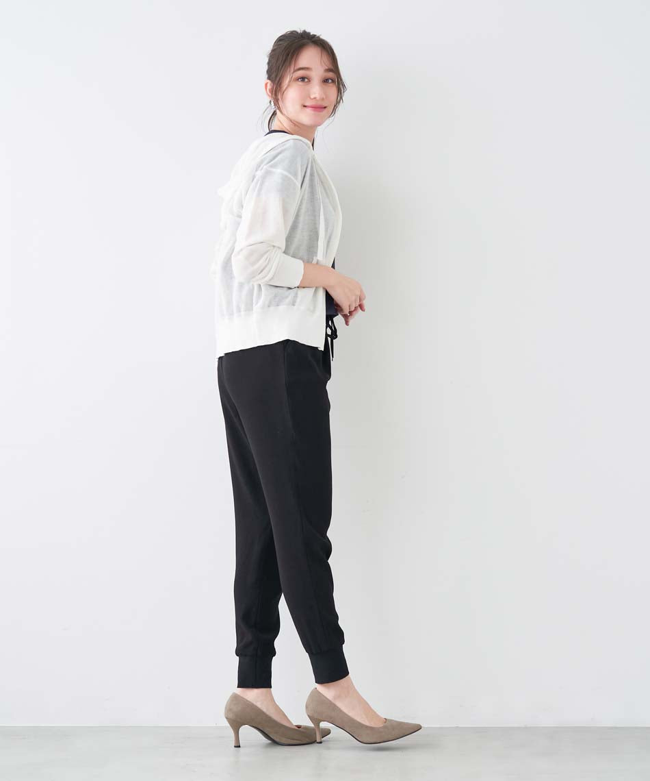 MICA&DEAL hem rib pants