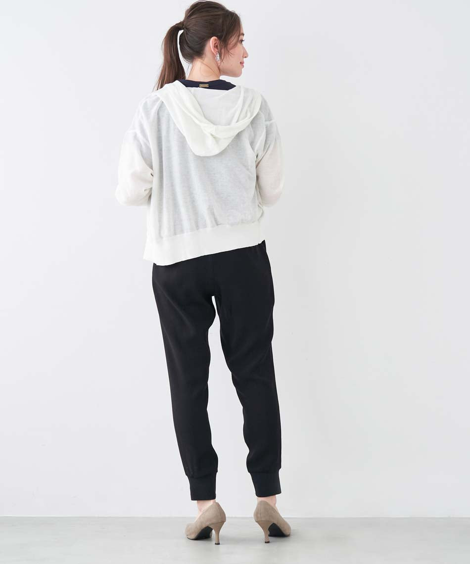 MICA&DEAL hem rib pants