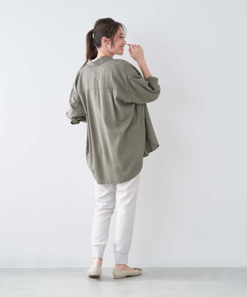 MICA&DEAL hem rib pants