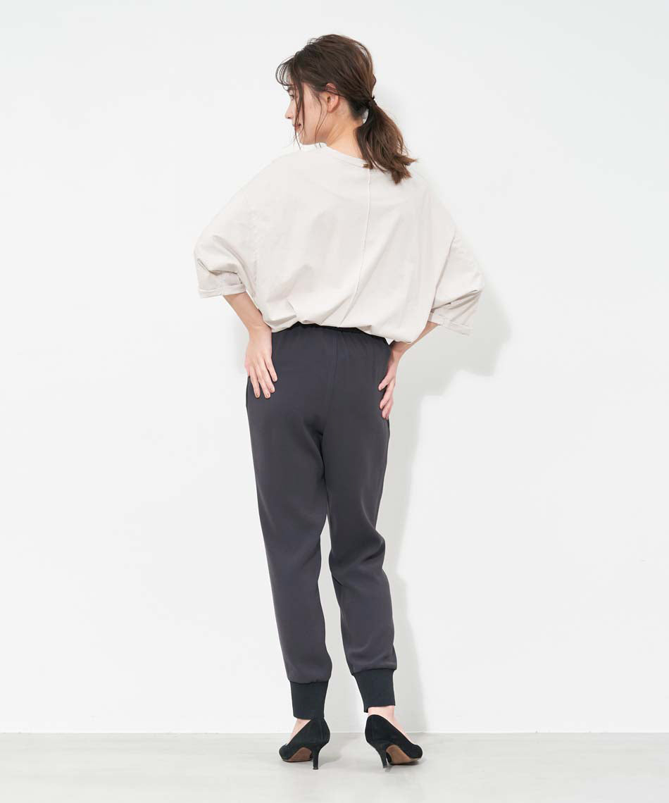 MICA&DEAL hem rib pants