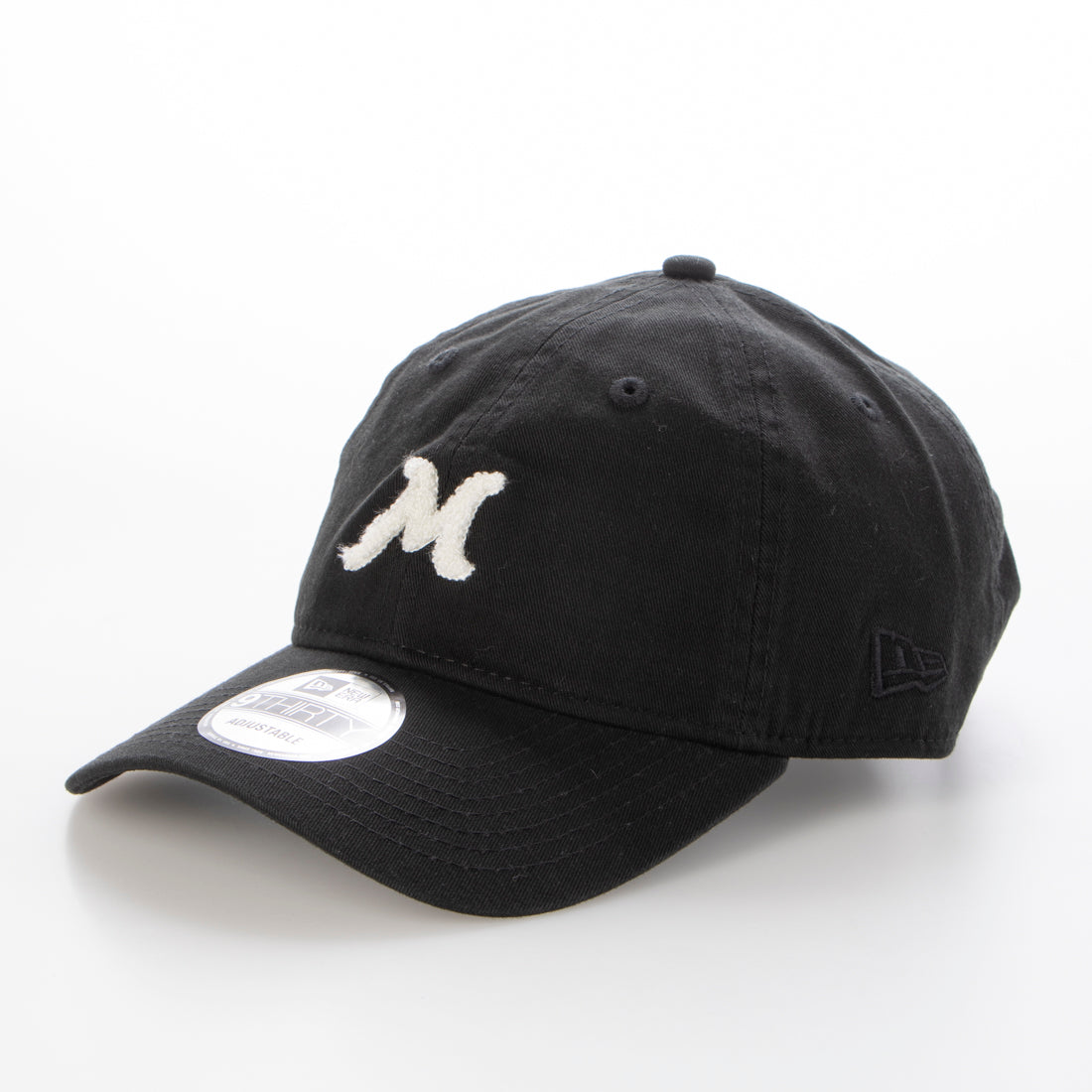 マイカアンドディール MICA&DEAL Membroidery cap,BLACK
