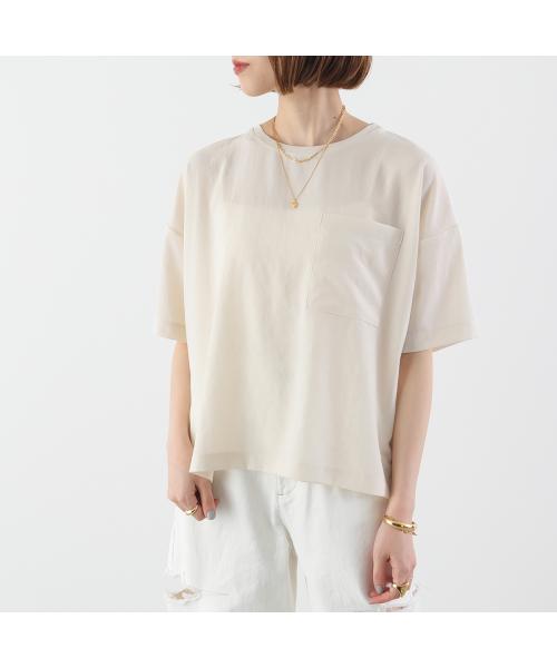 マイカアンドディール MICA&DEAL MICA&DEAL ブラウス 0125209110 半袖 クルーネック (IVORY/アイボリー) IVORY/アイボリー