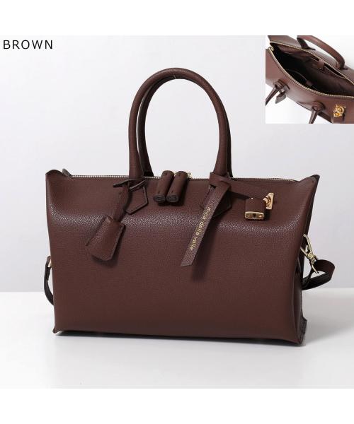 mica della valle ボストンバッグ Stella ステラ SO-0093 (BROWN/ブラウン) BROWN/ブラウン