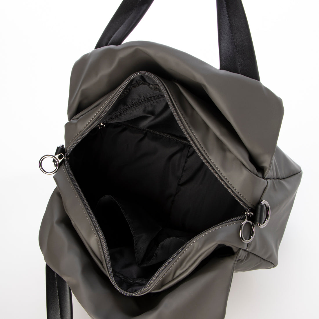 ミオオッジ MIOOGGI メタルコーティングアルファベット2WAYミニボストンバッグ