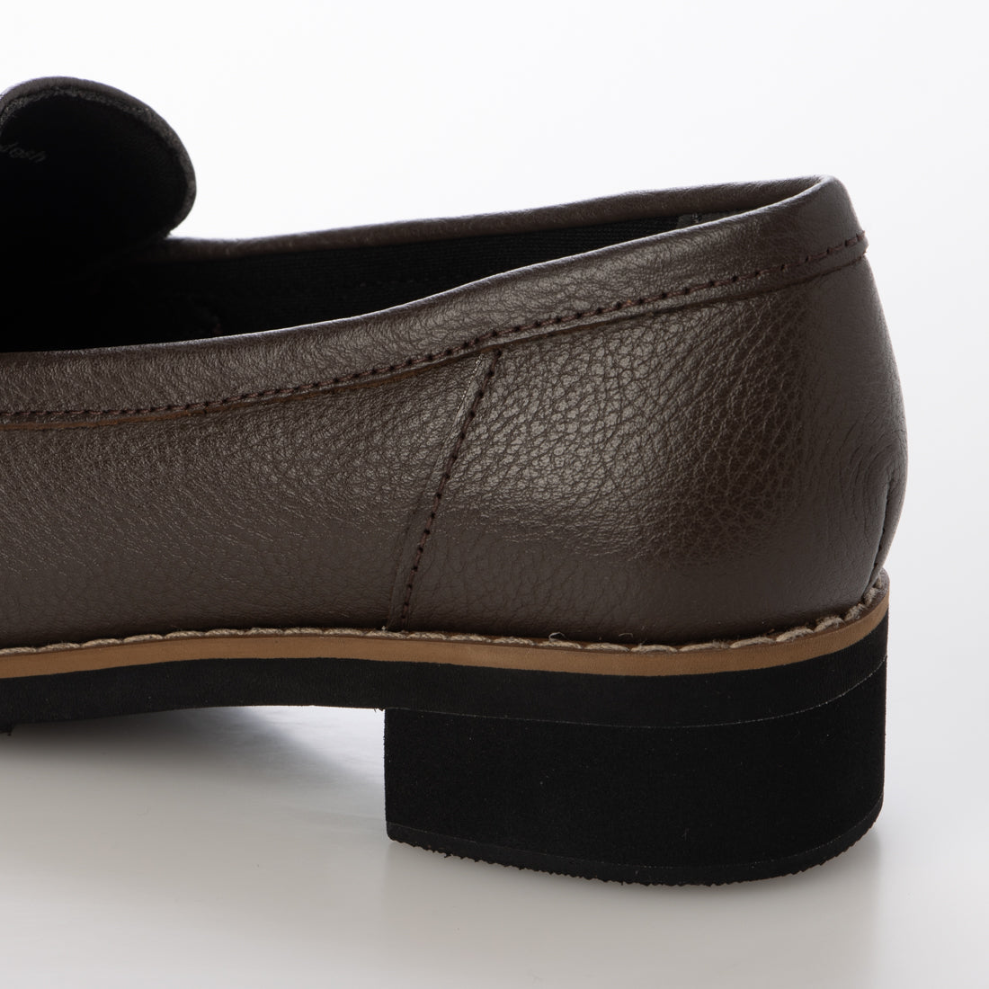 ミントドロップ mint drop 【3E】ラウンドトゥモカシンローファー (ダークブラウン) ダークブラウン