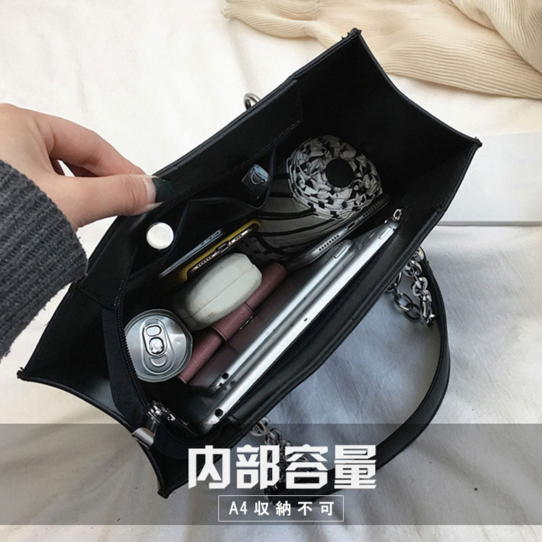 2way トートバッグ スクエアバッグ