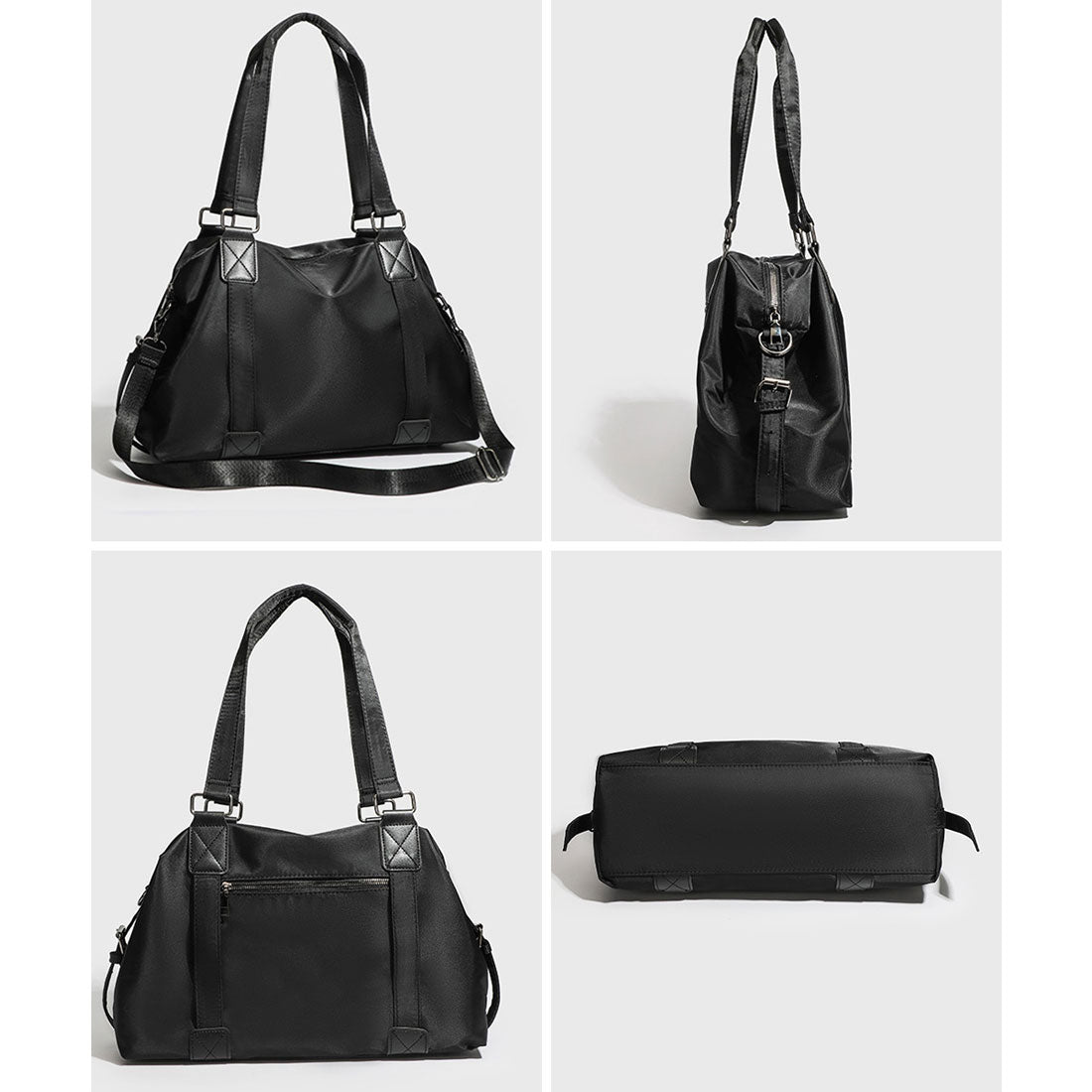 ミニミニストア miniministore 大容量トートバッグA4通勤通学斜め掛け鞄 (アイボリー) アイボリー