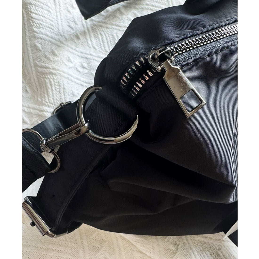 ミニミニストア miniministore 大容量トートバッグA4通勤通学斜め掛け鞄 (アイボリー) アイボリー