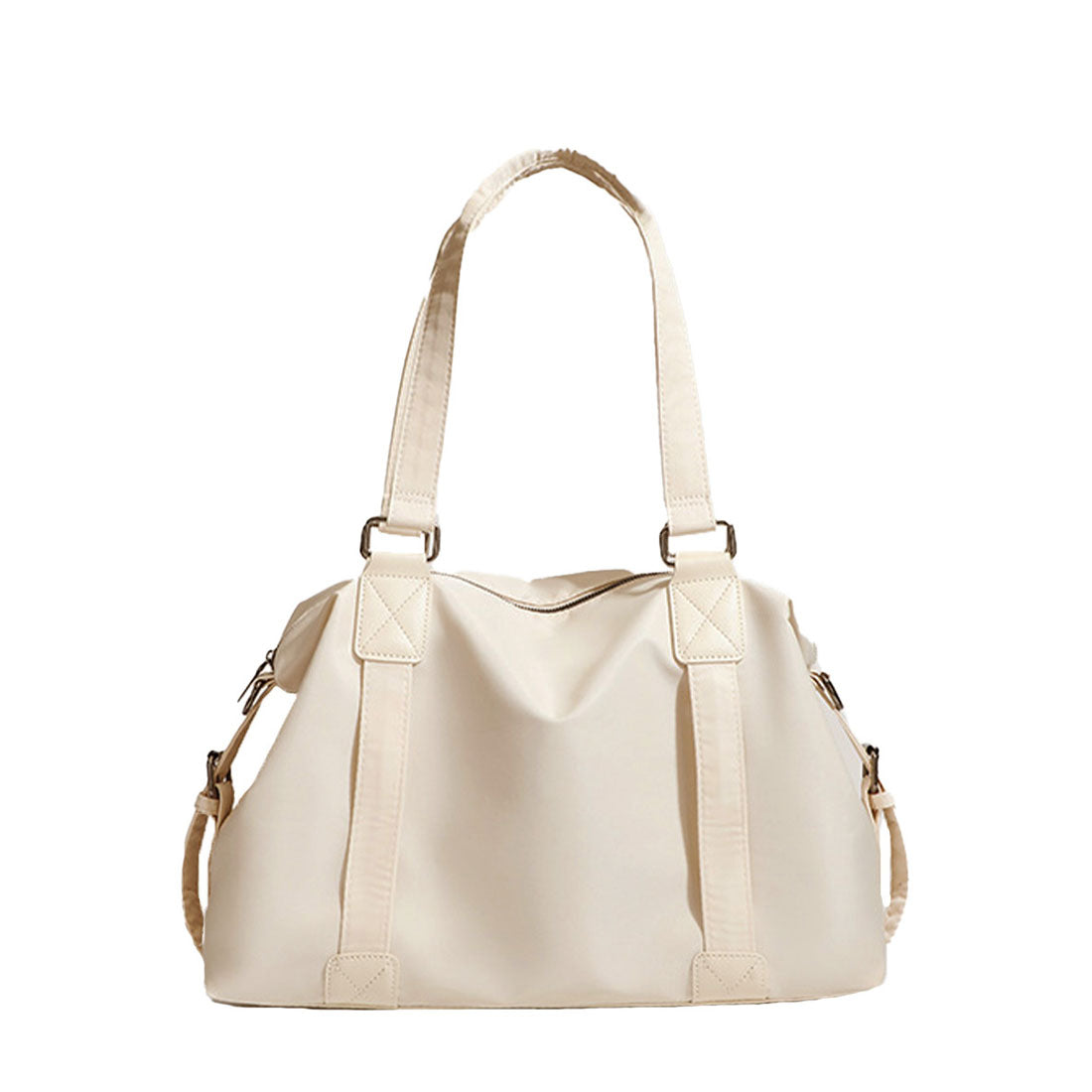 ミニミニストア miniministore 大容量トートバッグA4通勤通学斜め掛け鞄 (アイボリー) アイボリー