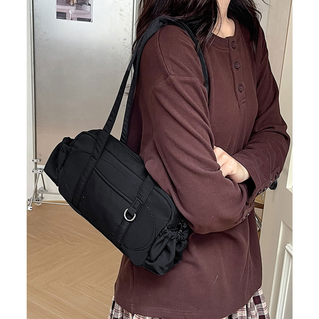 ミニミニストア miniministore ナイロントートバッグ ミニボストンバッグ (レッド) レッド