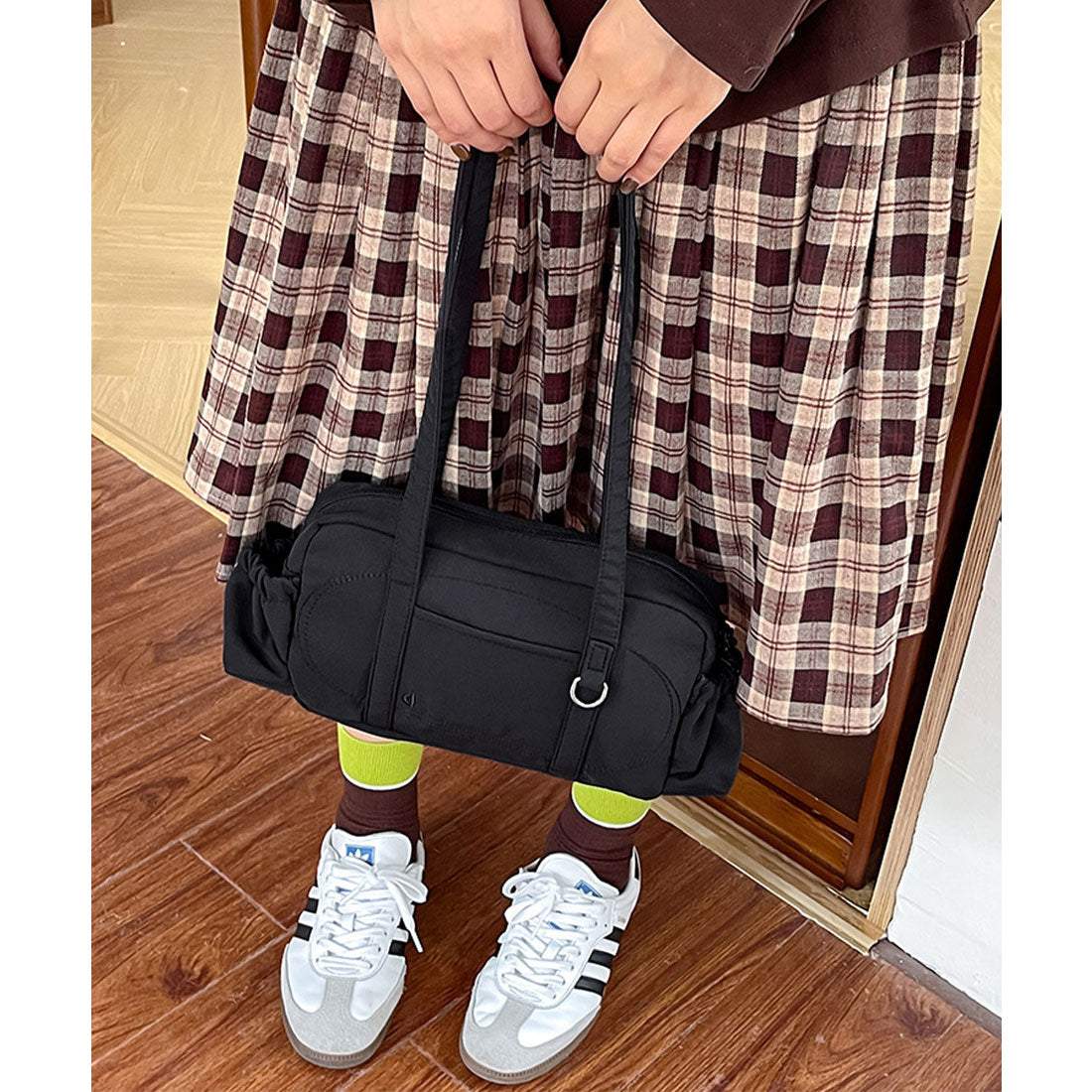 ミニミニストア miniministore ナイロントートバッグ ミニボストンバッグ (レッド) レッド