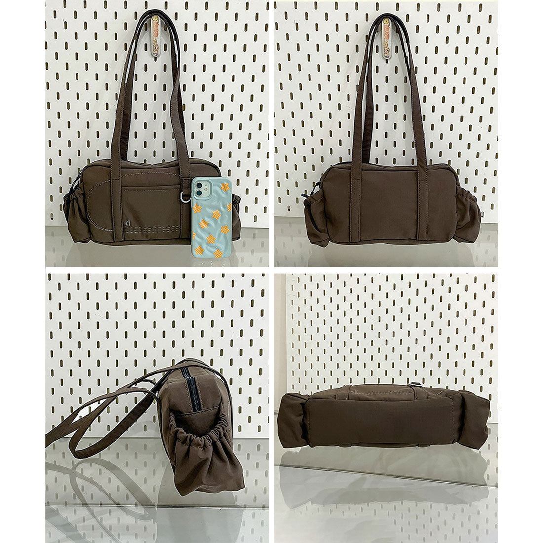 ミニミニストア miniministore ナイロントートバッグ ミニボストンバッグ (レッド) レッド