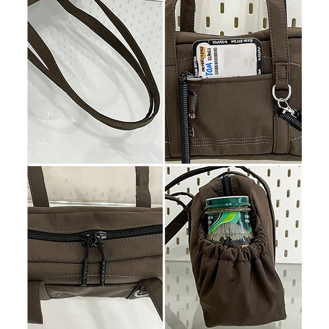 ミニミニストア miniministore ナイロントートバッグ ミニボストンバッグ (レッド) レッド