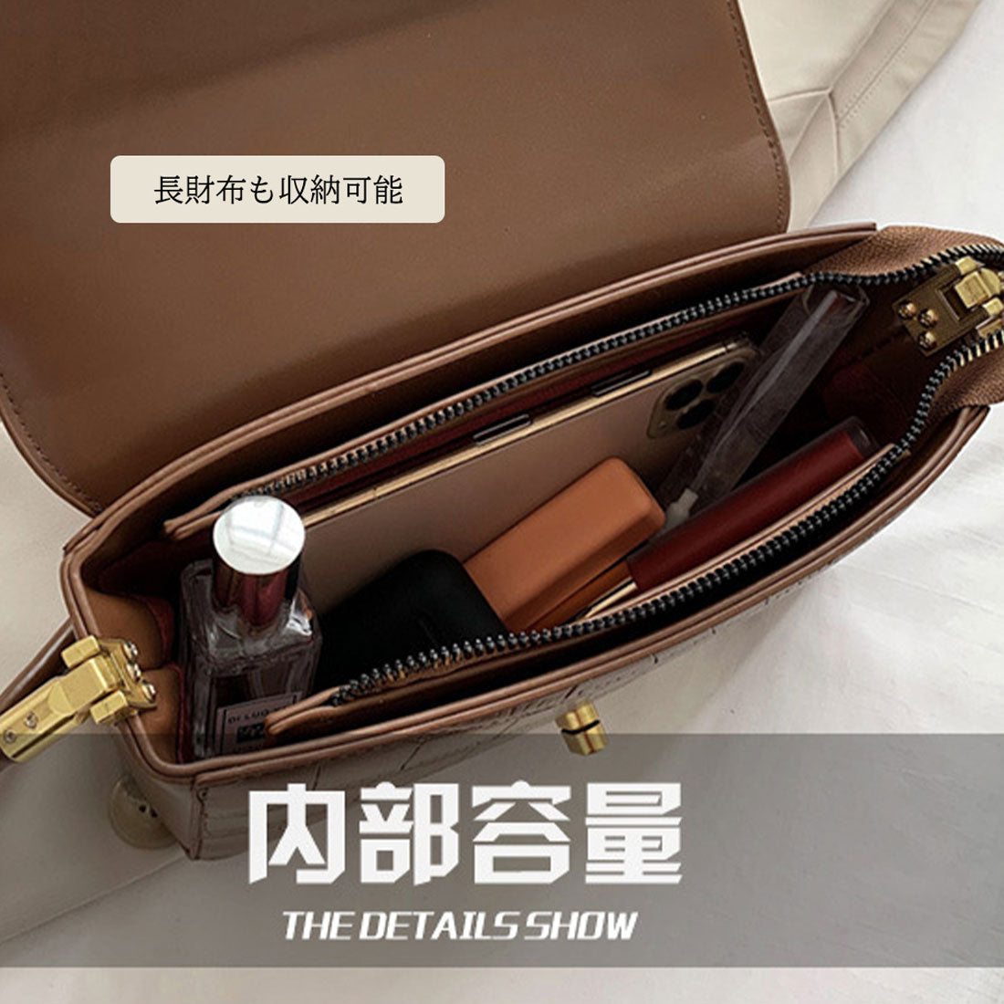 ショルダーバッグ レディース PU