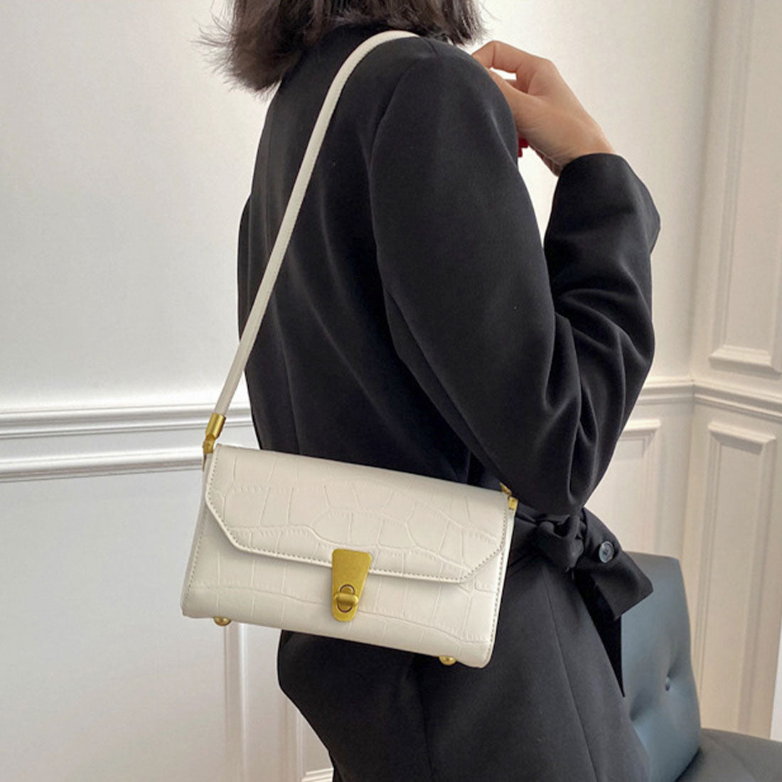 ショルダーバッグ レディース PU