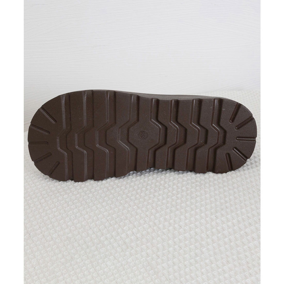 ミニミニストア miniministore ダブルベルトボアムートンシューズ 厚底靴 (キャメル) キャメル