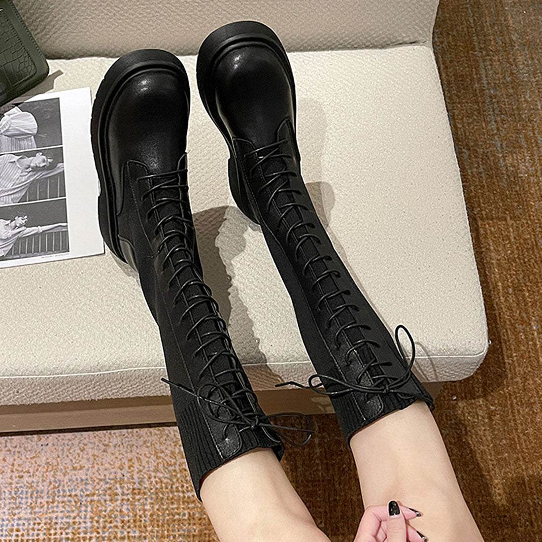 ロングブーツ ブーツレディース 韓国