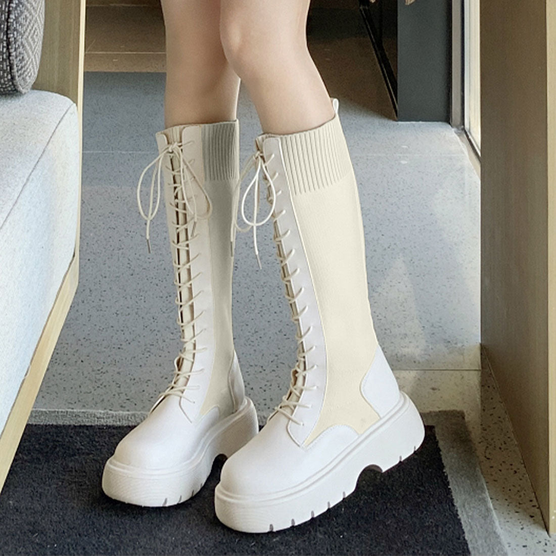 ロングブーツ ブーツレディース 韓国