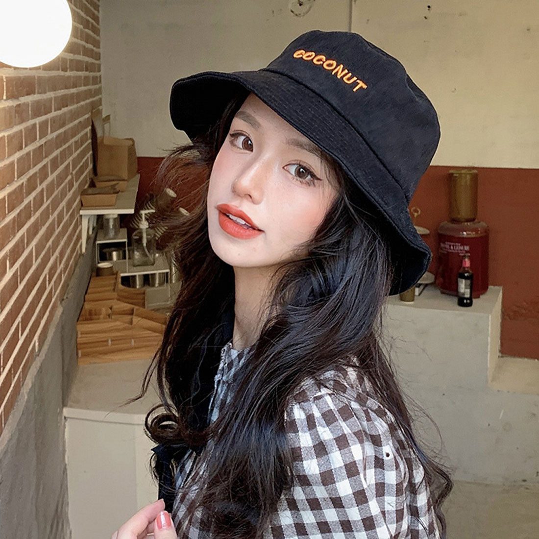 バケットハット レディース 韓国風 春夏