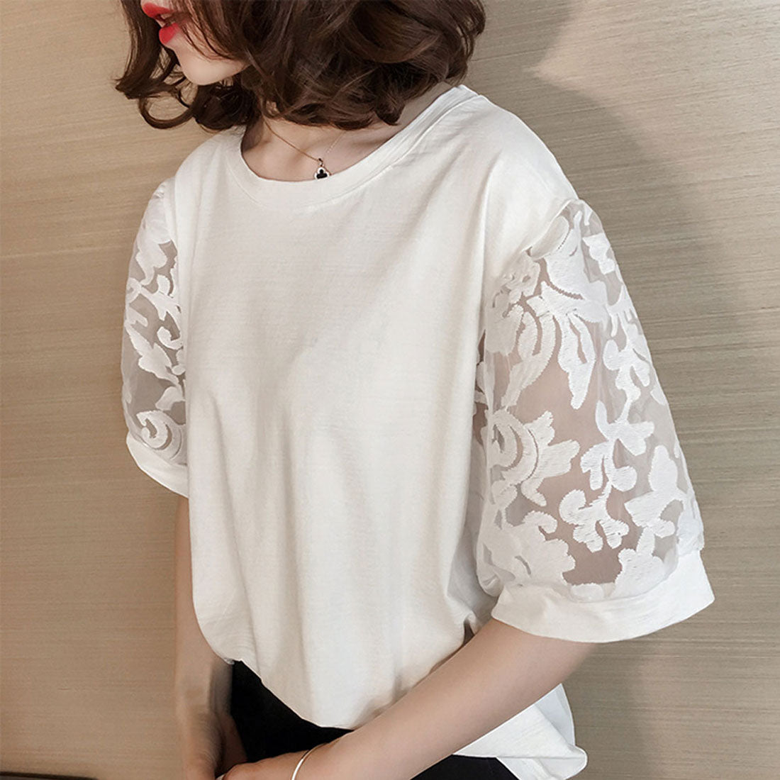 ブラウス レディース 着やせ