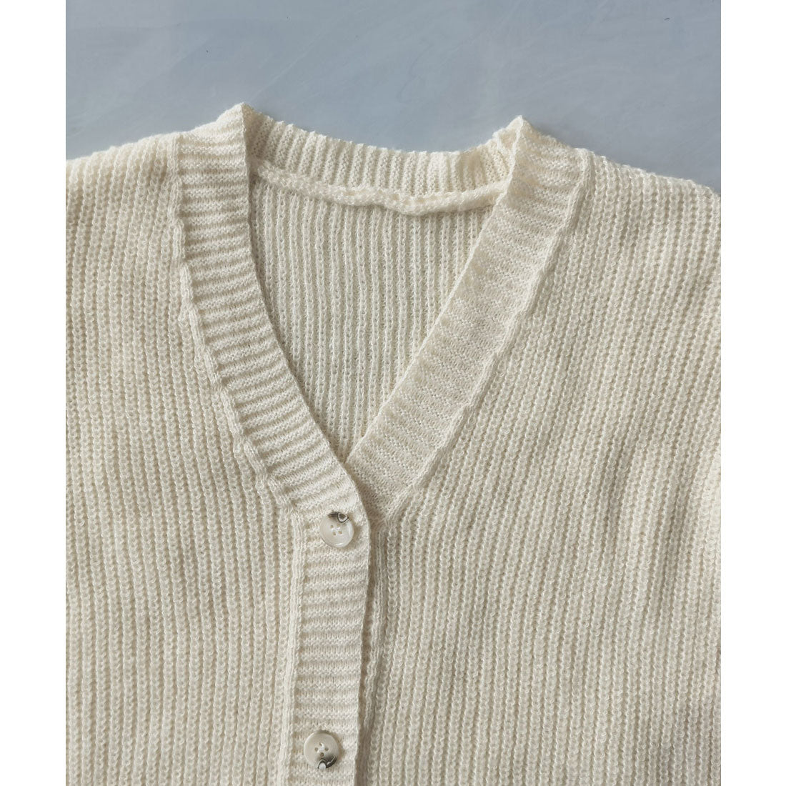 ミニミニストア miniministore ニットカーディガン リボン付 秋冬羽織り (ピンク) ピンク