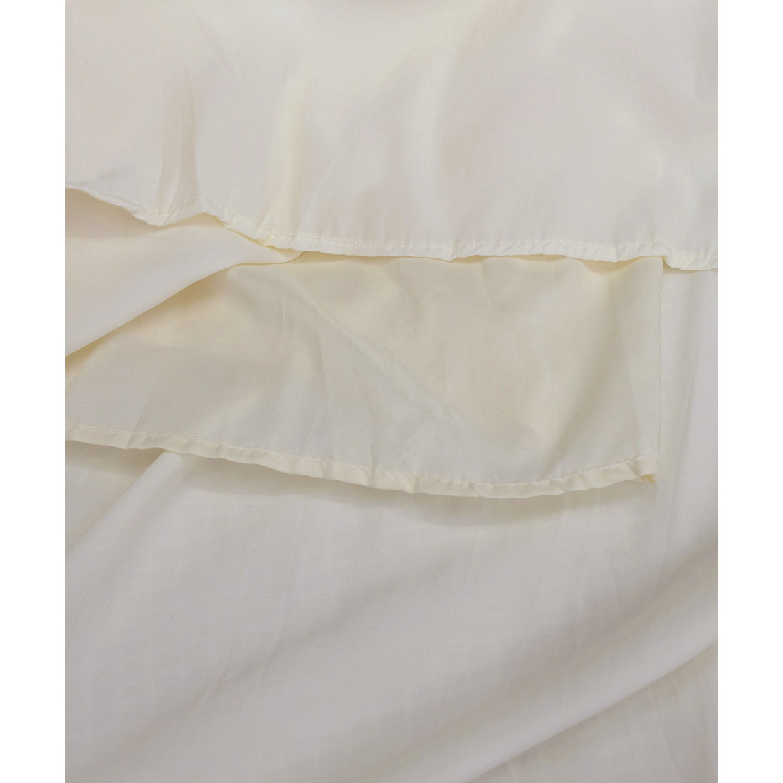 ミニミニストア miniministore ティアードロングスカート レディース春夏 (ホワイト) ホワイト