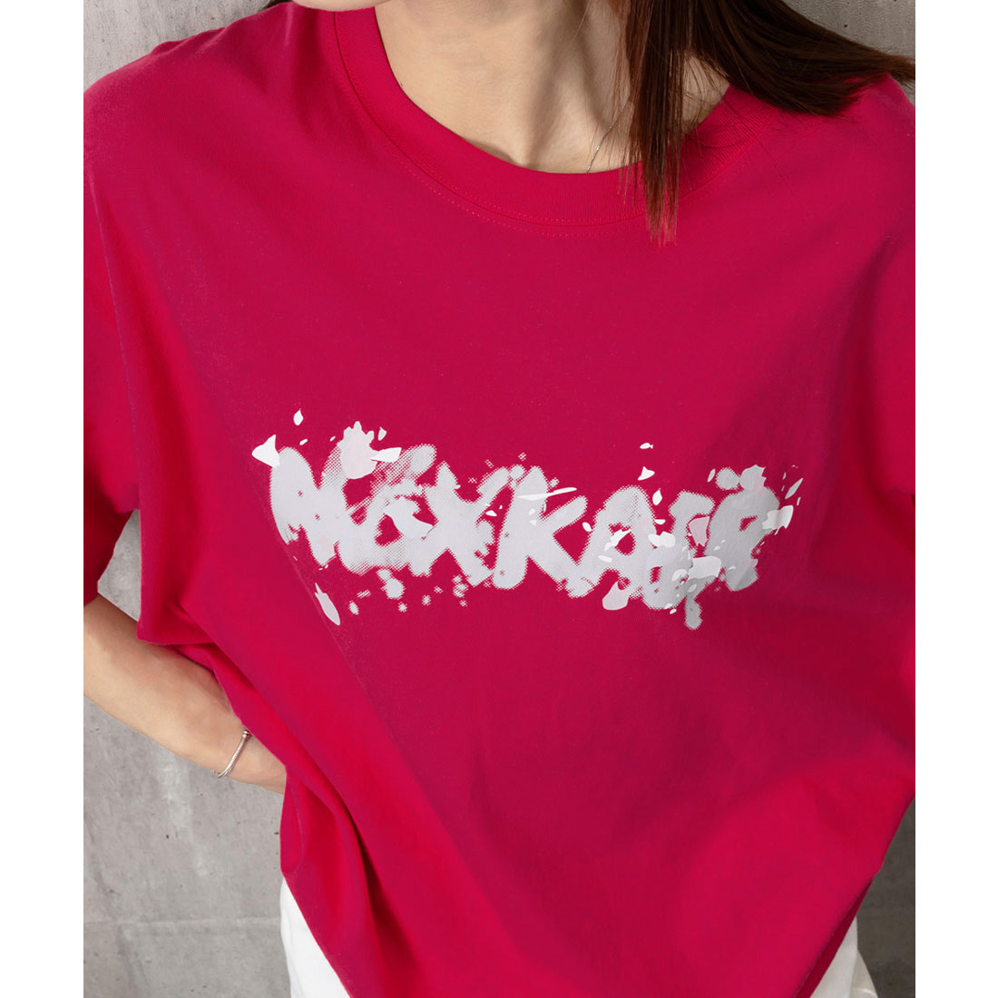 ミニミニストア miniministore ロングtシャツ ビッグシルエットTシャツ (ブラウン) ブラウン