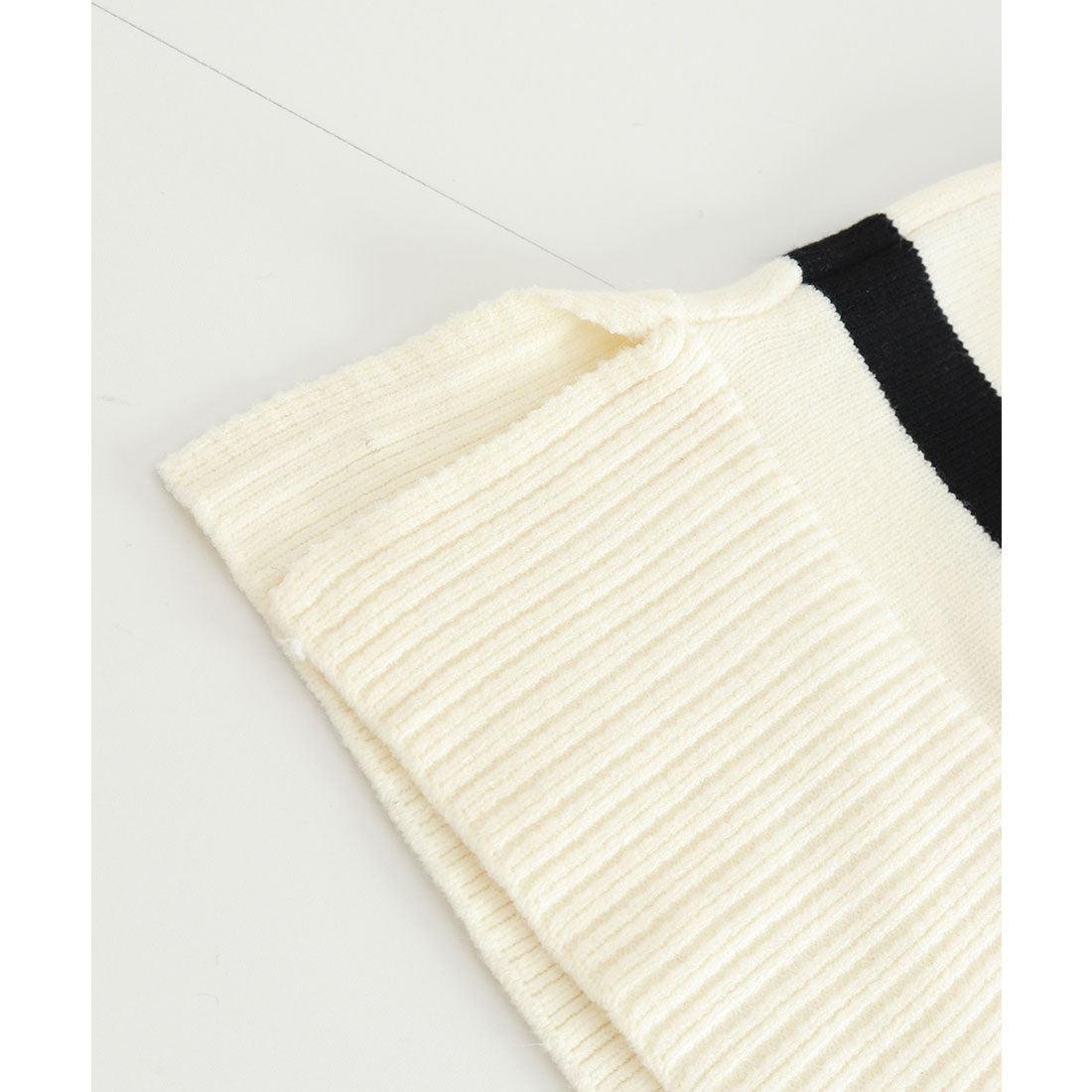 ミニミニストア miniministore ニットトップス レディース ボーダー (オフホワイト) オフホワイト