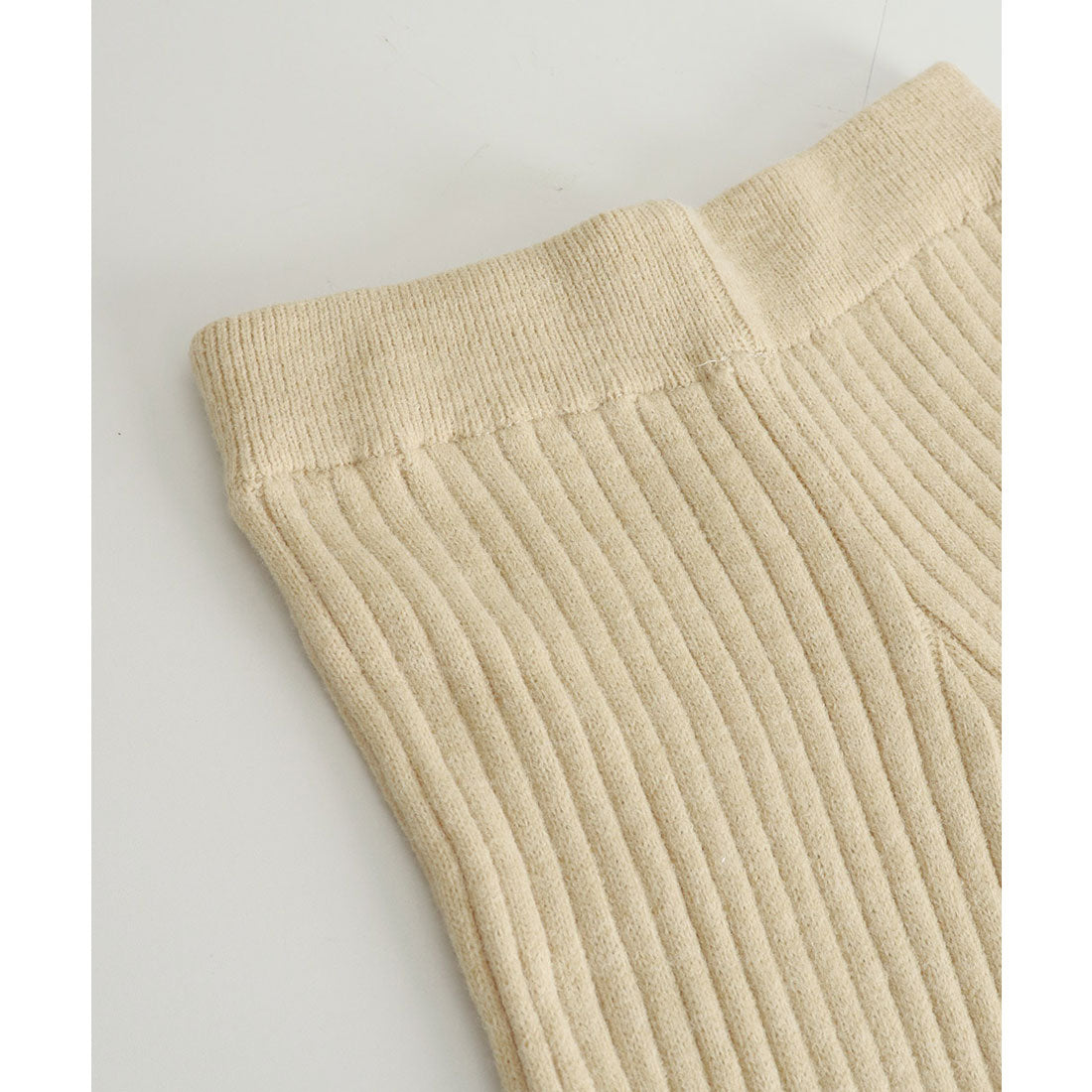 ミニミニストア miniministore ニットセットアップ トップス パンツ (ベージュ) ベージュ